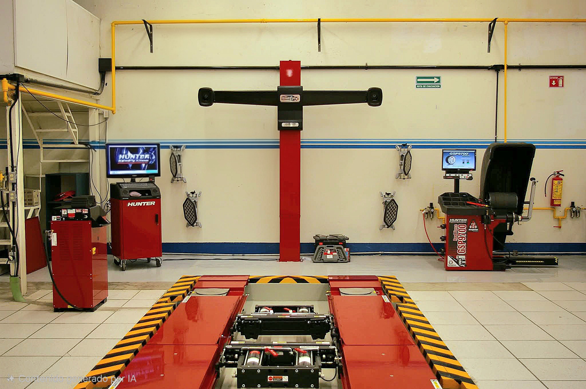 Alineadora de vehículos Hunter